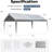 20 Ft. W x 12 Ft. D Carport Replacement Canopy Cover