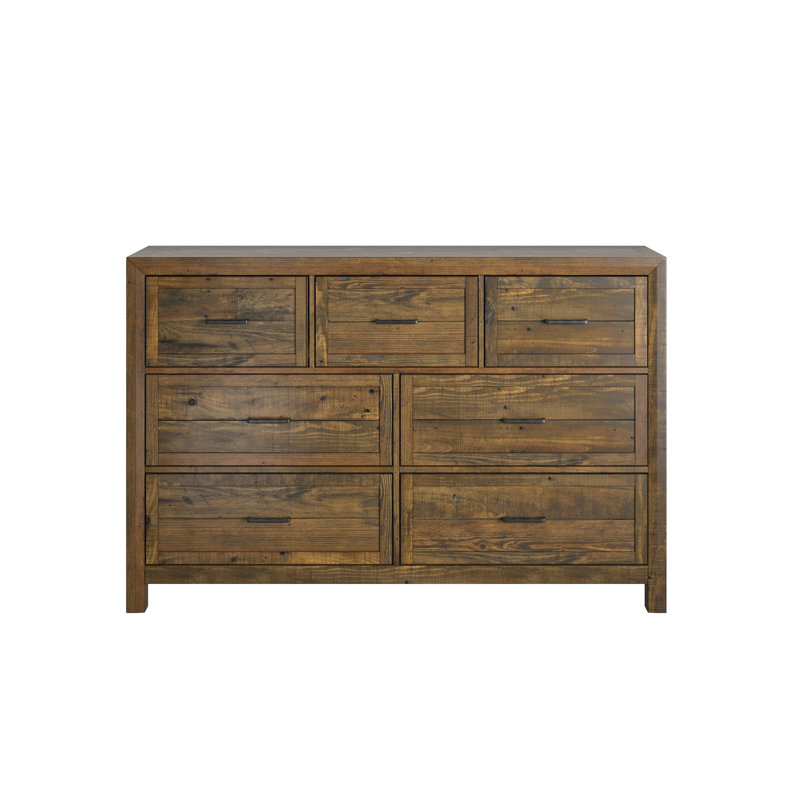Commode 7 tiroirs Lisque Brown