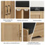 Banc de rangement rembourré avec portes-133713527-133713530