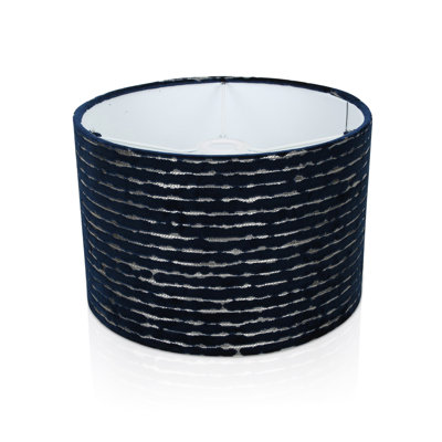 Velvet Drum Pendant Shade ( Screw On )
