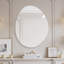 Miroir mural asymétrique pour salle de bain