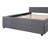 Acquaviva Linen Upholstered Platform Bed With Headboard And Trundle, Bed Frame-1441858550