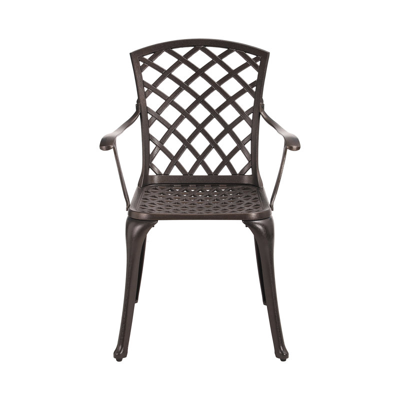 Ethynn Outdoor Stacking Dining Armchair