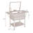 FORCLOVER 108 qt. Serving Station / Cart Brown