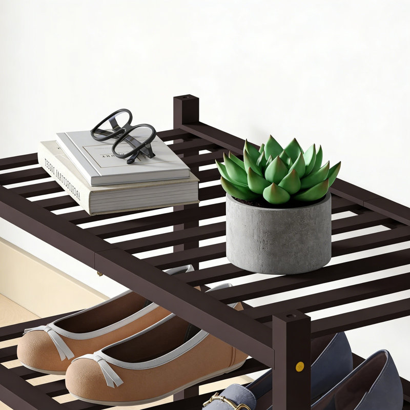Range-chaussures en bambou