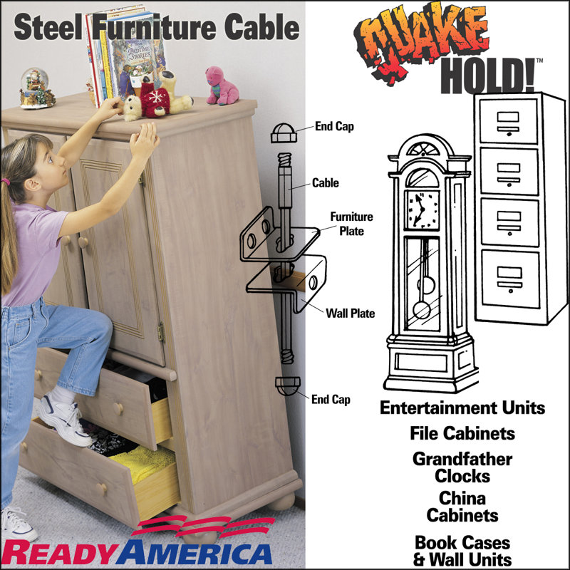 12 PK, 4" Steel Cable