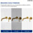 Wall Mounted Bathroom Faucet, Single-handle Bathroom Sink Faucet with Drain Assembly-125423836