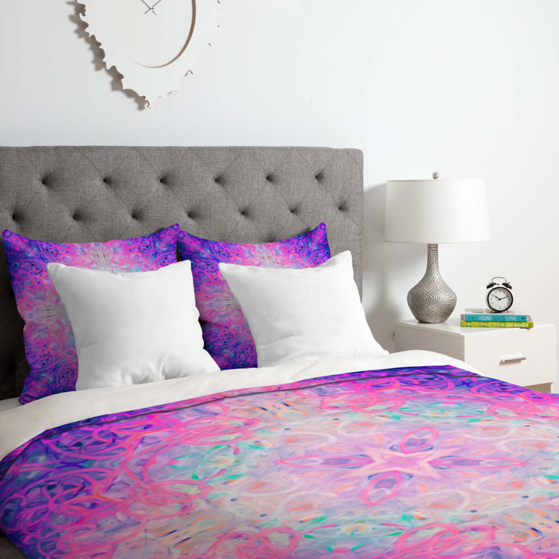 Jacqueline Maldonado Geometric Shapes Duvet Cover, King Duvet Cover + 2 King Shams