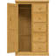 Tariq 2 Door Solid Wood Wardrobe