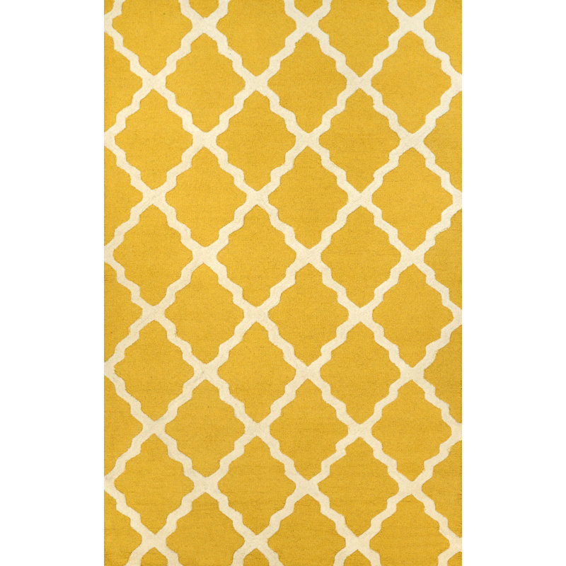 Tapis doré Tadlock, Rectangle 7'6" x 9'6"