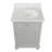 Chauvigny 24 " W Freestanding Standard Free Standing Single Double Single Vanity Bathroom Vanity With Marble Top-1409403586