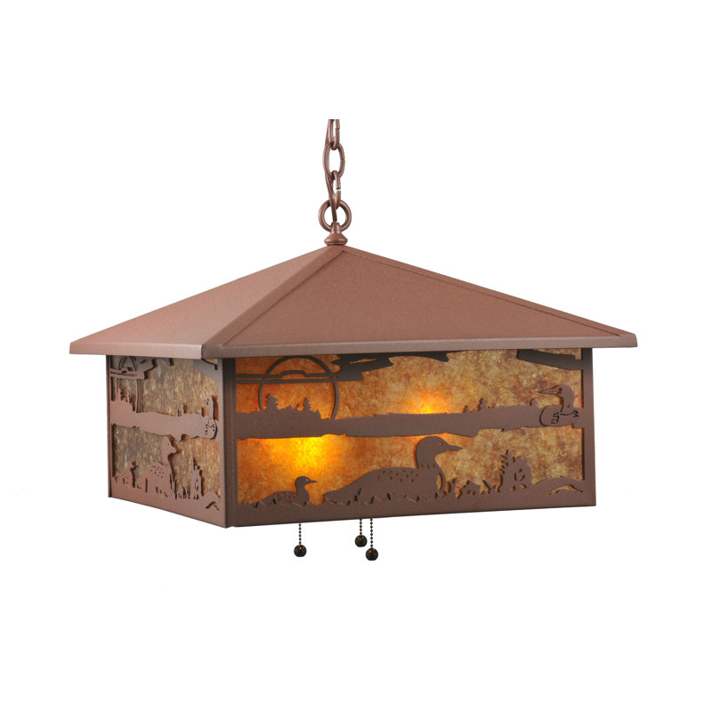 Rustic Lodge 3 - Light Chandelier