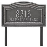 Signature Series 2-Line Lawn Address Sign