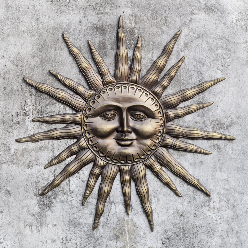 Dawn's Light Sunface Wall Plaque