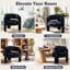 Fauteuil d'appoint demi-tonneau 31,5 po-1620946517