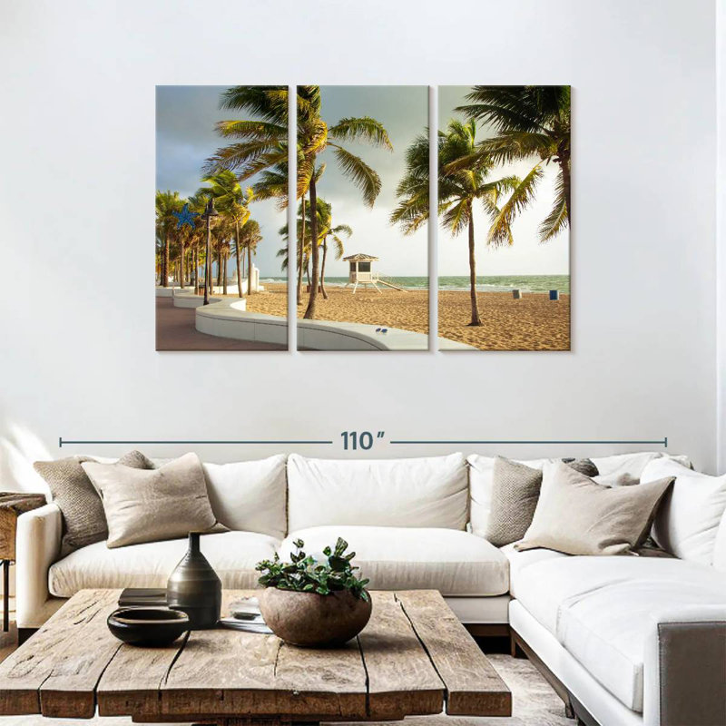 Gillard, Fort Lauderdale, Floride, plage, H 48 po x l 74 po