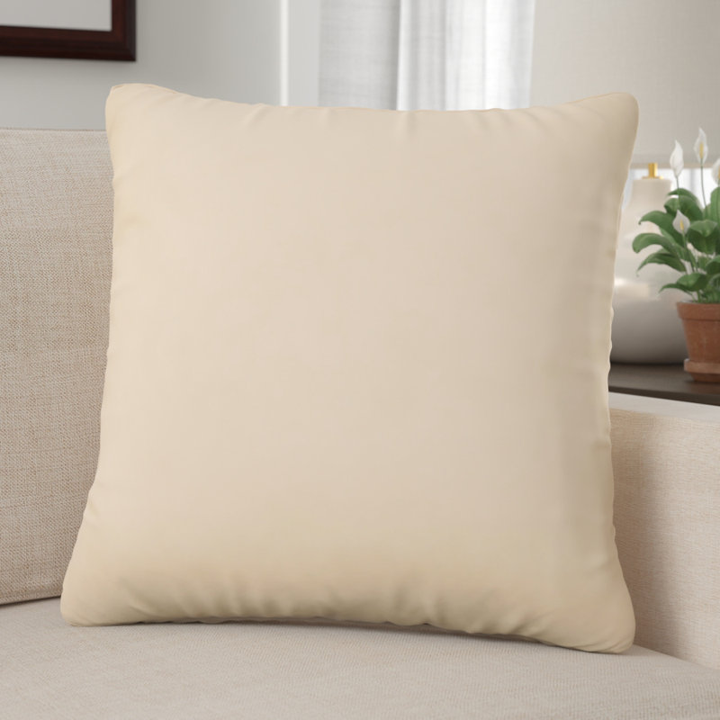 Aguon Pillow Insert, 20" x 20", Peach