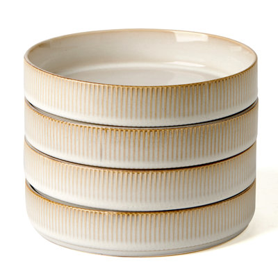 Azal Stoneware Pasta Bowl