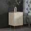 Tazeem 40cm W Manufactured Wood Bedside Table