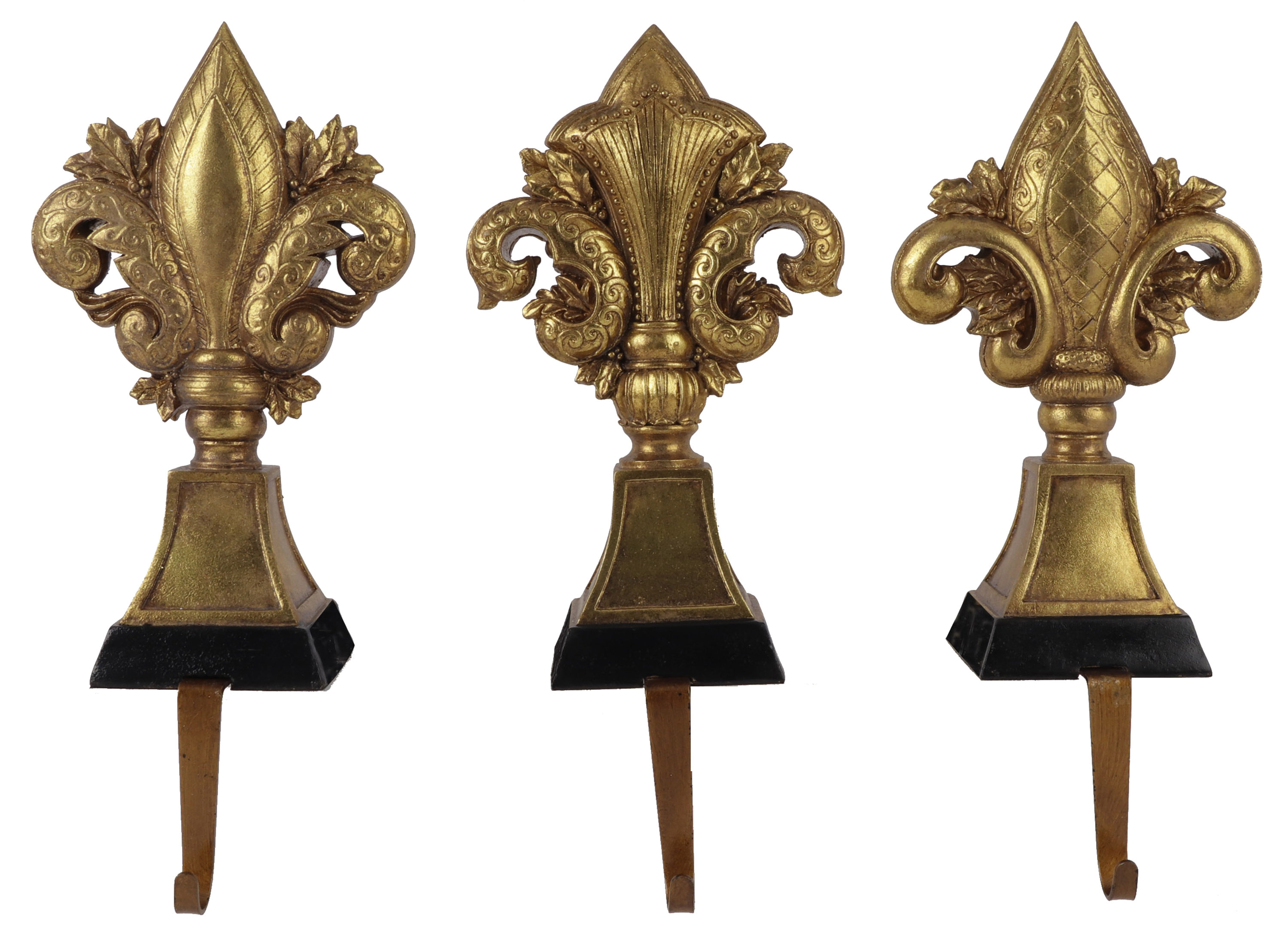 Mark Roberts Fleur De Lis Stocking Holder - 13 Inches Set Of 3 | Perigold