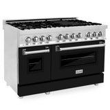 ZLINE 48" Legacy Dual Fuel Range w/ 7 Burner Gas Cooktop and 2 Electric Ovens