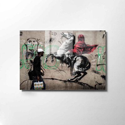 Elegant Tempered Glass Painting, 11.8 x 17.7 Inches | 100% Tempered Glass, Thickness: 0.16 Inches | Stunning Wall Art for Home Décor, Durable and Easy to Clean, Perfect for Living Room & Office Spaces