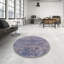 Tapis bleu / gris Husse-1511628554