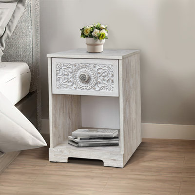 Table de chevet 1 tiroir Hoang