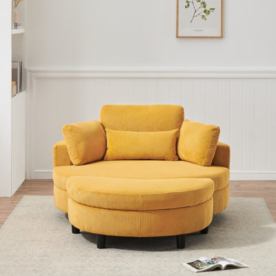 Velours côtelé 50,2 pouces Comfy