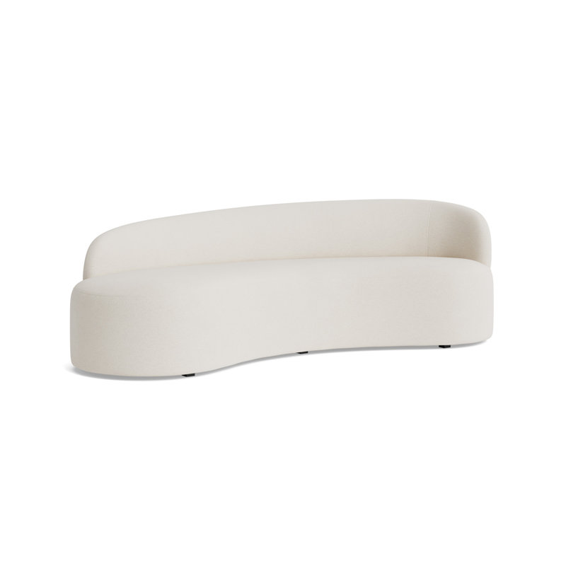 Sofia Right Arm Sofa, Performance Boucle - Cream