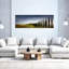 «Cypress toscan», art dramatique paisible, paysage serein, cyprès-787340478