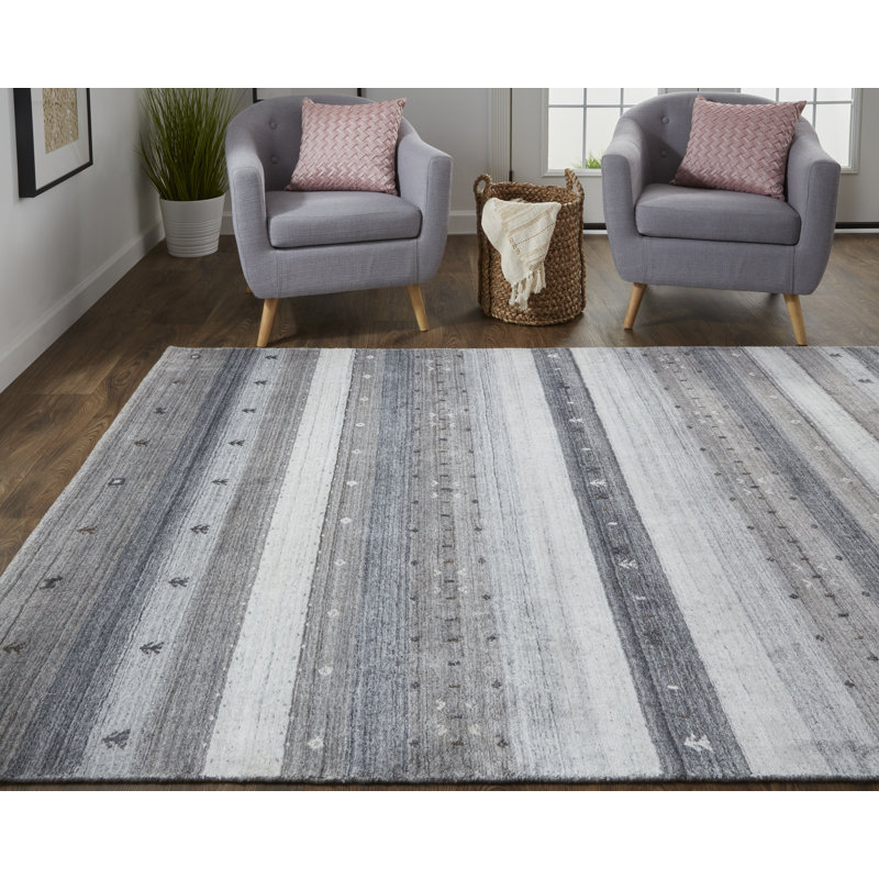 Tapis rectangulaire en laine Kemmy, Rectangle 2 pi x 3 pi