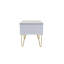 Baturhan 58cm W Manufactured Wood Bedside Table-684532626