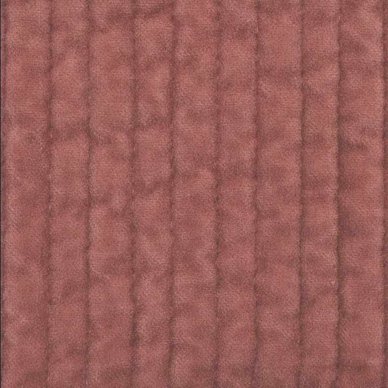 Taie décorative moderne en velours de coton matelassé Stone, Très grand, Saumon