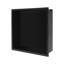 Niche murale de douche murale rectangulaire en acier inoxydable à DEL avec télécommande