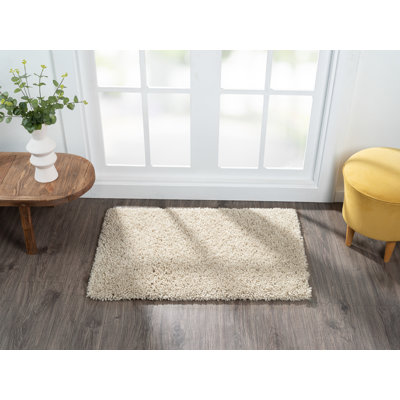 Shaggy Lush Beige Rug