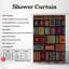 Ethnic Textiles - Rideau de douche Premium-445664498