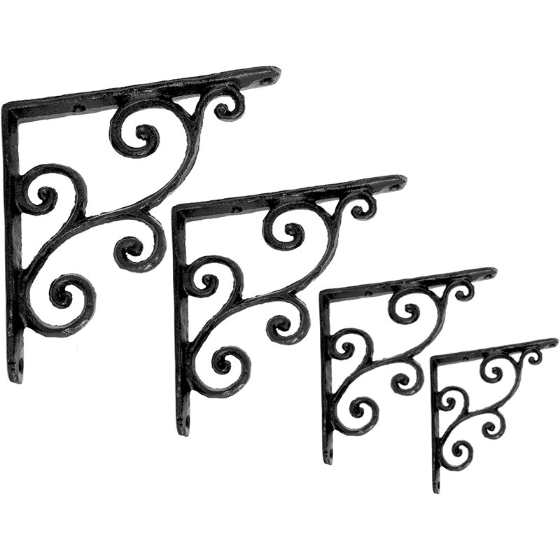 Support de tablette rustique Jeffersonville, Noir antique
