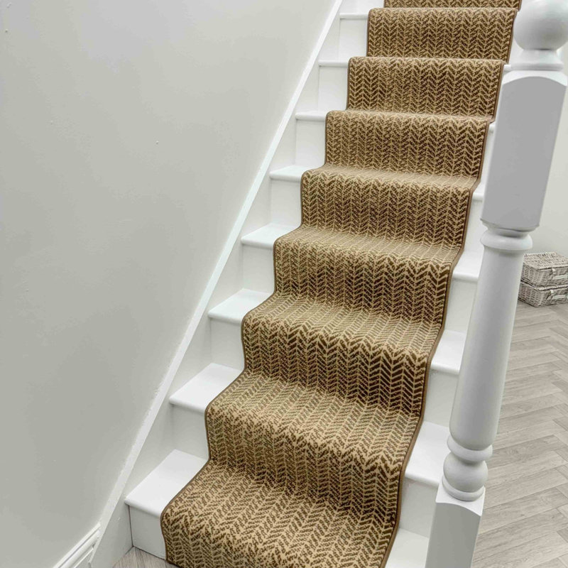 Stair Runner Solid Colour Area Rug, Runner 60 x 690 cm