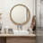 Round Decorative Wall Mirror-1350514777