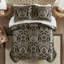 Édredon très grand 4 pièces avec processus amélioré 2022, taies décoratives à fermeture à glissière dissimulées, édredon en chenille, satin antique, matériau amélioré