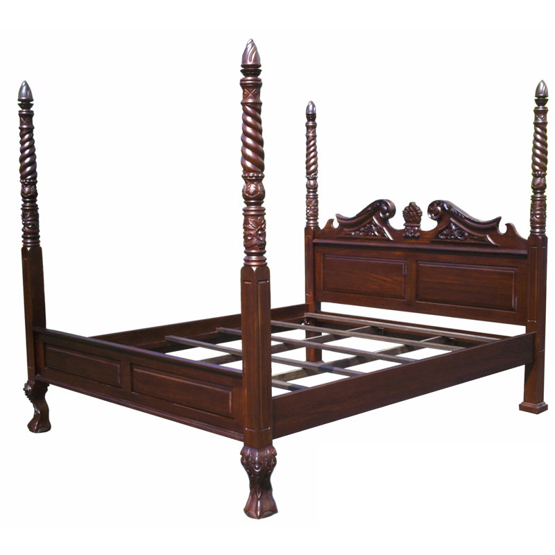 Oates Solid Wood Bed, Queen