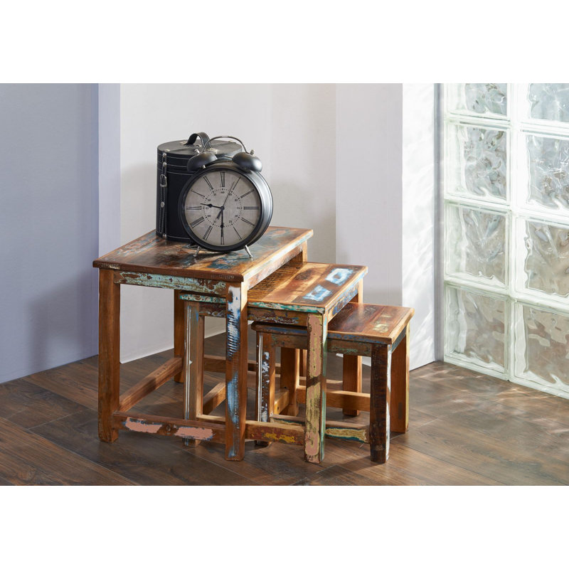 Nature Of Spirit Solid Wood Nesting Tables