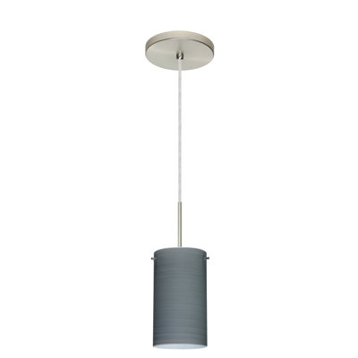 Luminaire suspendu à cylindre simple 1 lumières Martinson