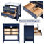 30" Modern Bathroom Vanity Cabinet With Ceramic Top-99528263