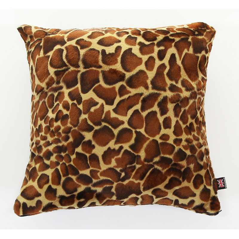 Chattanooga Animal Print Square Throw Cushion, Medium