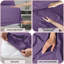 Ensemble de draps en microfibre 6 pièces Lux Decor-1501291186-1501291185