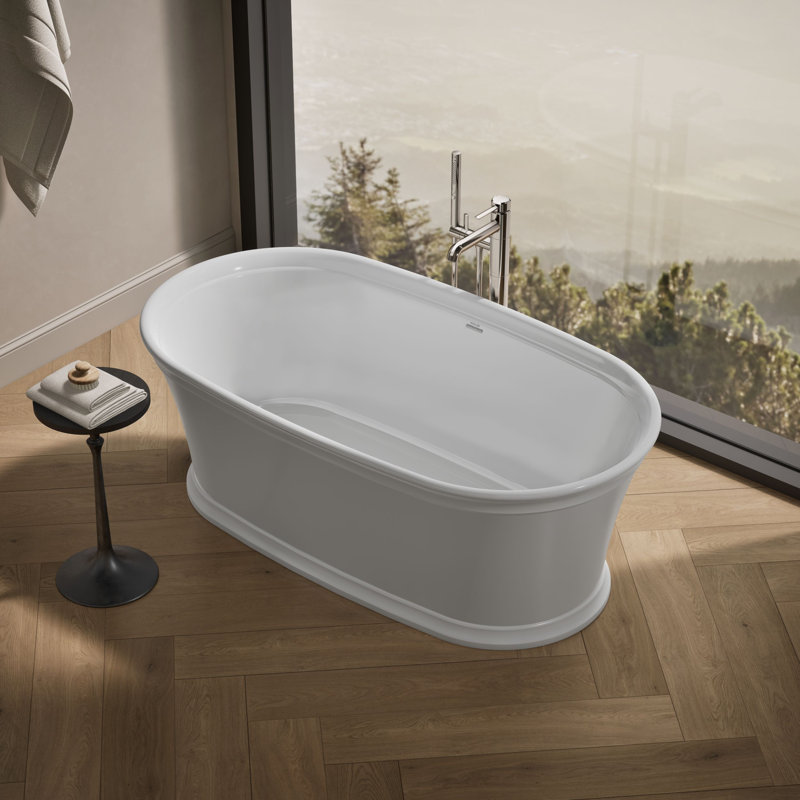 Memoirs 66" x 36" Freestanding Soaking Bathtub