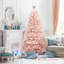 Sapin de Noël rose