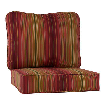 Outdoor 2-Piece Deep Seat Cushion Set